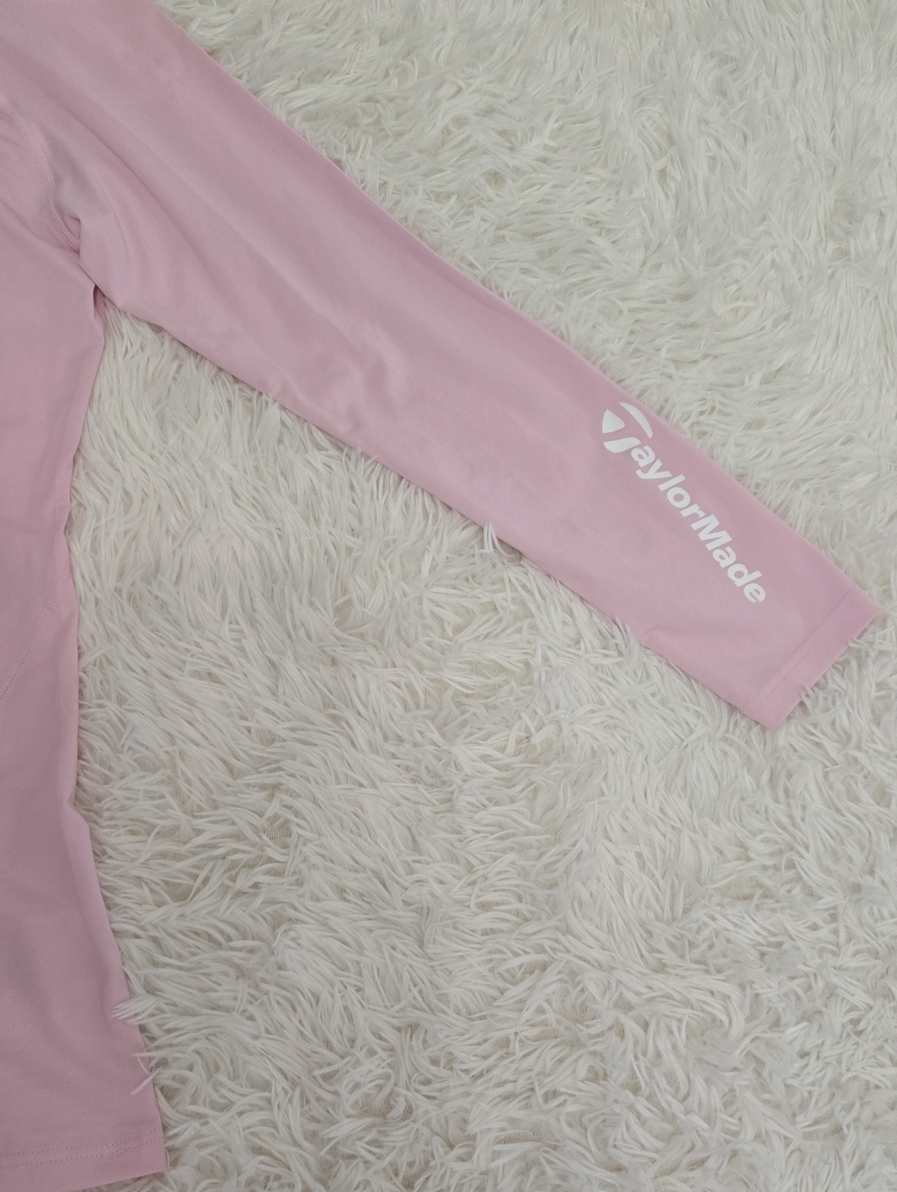 TaylorMade Light Pink Long Sleeve Performance Golf Tee Size XL - Picture 5 of 10